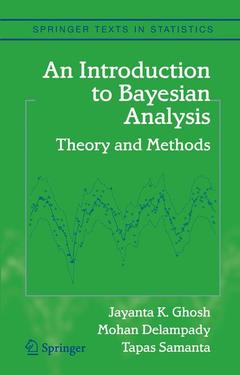Couverture de l’ouvrage An Introduction to Bayesian Analysis