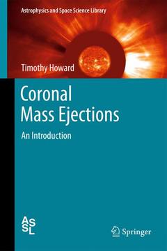 Couverture de l’ouvrage Coronal Mass Ejections