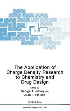 Couverture de l’ouvrage The Application of Charge Density Research to Chemistry and Drug Design