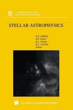 Couverture de l’ouvrage Stellar Astrophysics