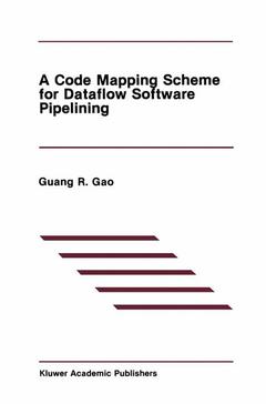 Couverture de l’ouvrage A Code Mapping Scheme for Dataflow Software Pipelining