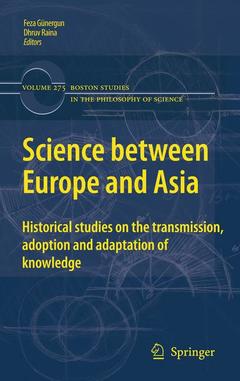 Couverture de l’ouvrage Science between Europe and Asia