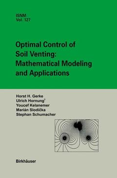 Couverture de l’ouvrage Optimal Control of Soil Venting: Mathematical Modeling and Applications