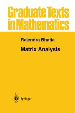 Cover of the book Matrix Analysis