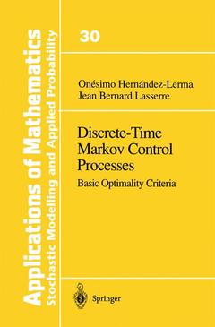 Couverture de l’ouvrage Discrete-Time Markov Control Processes
