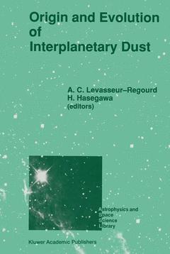 Cover of the book Origin and Evolution of Interplanetary Dust
