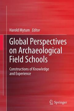 Cover of the book Global Perspectives on Archaeological Field Schools