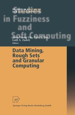 Couverture de l’ouvrage Data Mining, Rough Sets and Granular Computing
