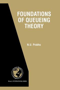 Couverture de l’ouvrage Foundations of Queueing Theory