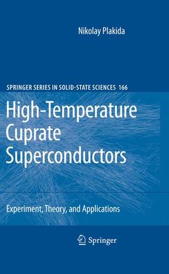 Couverture de l’ouvrage High-Temperature Cuprate Superconductors