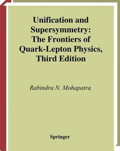 Cover of the book Unification and Supersymmetry