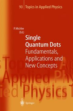 Couverture de l’ouvrage Single Quantum Dots