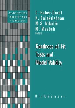 Couverture de l’ouvrage Goodness-of-Fit Tests and Model Validity