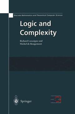 Couverture de l’ouvrage Logic and Complexity