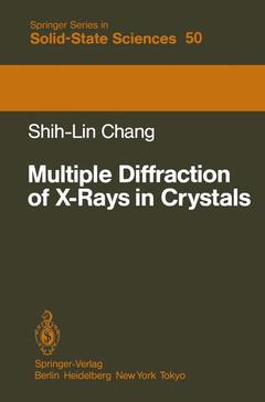 Couverture de l’ouvrage Multiple Diffraction of X-Rays in Crystals
