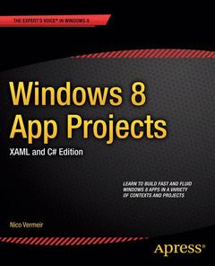 Cover of the book Windows 8 App Projects - XAML and C# Edition