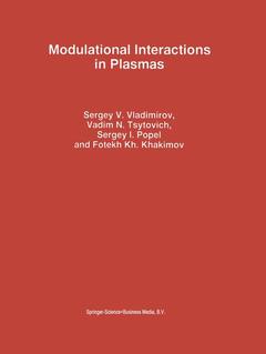 Couverture de l’ouvrage Modulational Interactions in Plasmas