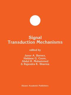 Couverture de l’ouvrage Signal Transduction Mechanisms