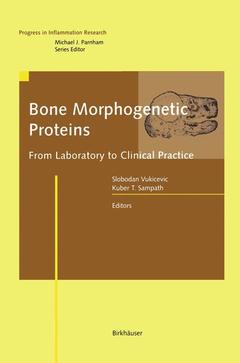 Couverture de l’ouvrage Bone Morphogenetic Proteins