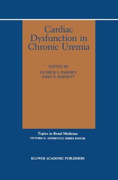 Couverture de l’ouvrage Cardiac Dysfunction in Chronic Uremia