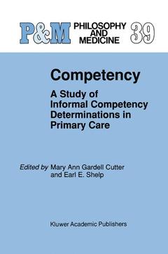 Cover of the book Competency