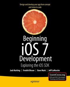 Couverture de l’ouvrage Beginning iOS 7 Development