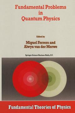 Couverture de l’ouvrage Fundamental Problems in Quantum Physics