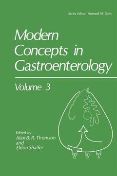 Couverture de l’ouvrage Modern Concepts in Gastroenterology