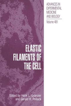Couverture de l’ouvrage Elastic Filaments of the Cell