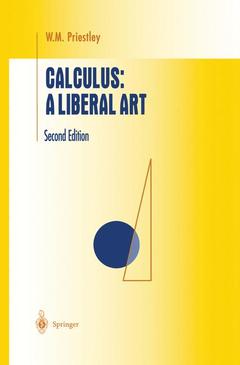 Couverture de l’ouvrage Calculus: A Liberal Art