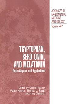 Couverture de l’ouvrage Tryptophan, Serotonin, and Melatonin