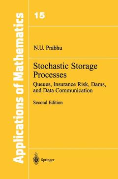 Couverture de l’ouvrage Stochastic Storage Processes