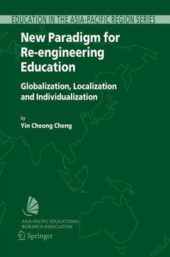 Couverture de l’ouvrage New Paradigm for Re-engineering Education