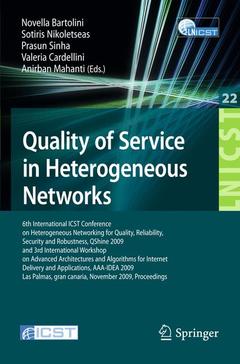 Couverture de l’ouvrage Quality of Service in Heterogeneous Networks