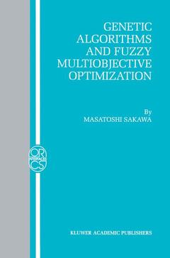Couverture de l’ouvrage Genetic Algorithms and Fuzzy Multiobjective Optimization