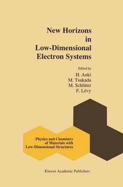 Couverture de l’ouvrage New Horizons in Low-Dimensional Electron Systems