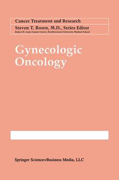 Couverture de l’ouvrage Gynecologic Oncology