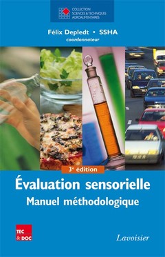 Cover of the book Évaluation sensorielle (3e éd.)