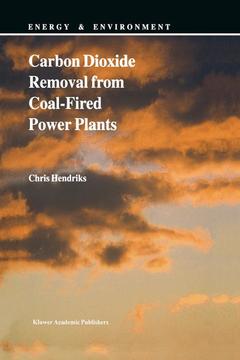Cover of the book Carbon Dioxide Removal from Coal-Fired Power Plants