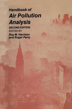 Couverture de l’ouvrage Handbook of Air Pollution Analysis