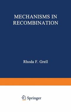 Couverture de l’ouvrage Mechanisms in Recombination