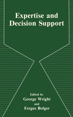 Cover of the book Expertise and Decision Support