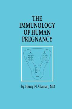 Couverture de l’ouvrage The Immunology of Human Pregnancy
