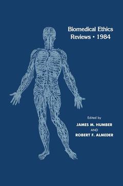 Couverture de l’ouvrage Biomedical Ethics Reviews · 1984