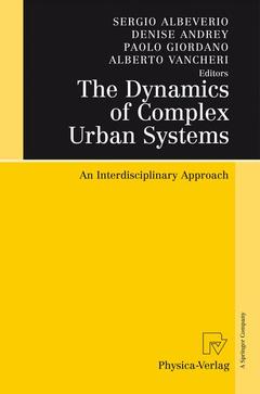 Couverture de l’ouvrage The Dynamics of Complex Urban Systems