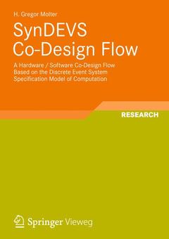 Couverture de l’ouvrage SynDEVS Co-Design Flow