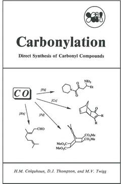 Couverture de l’ouvrage Carbonylation