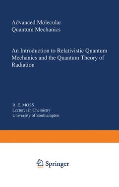 Cover of the book Advanced Molecular Quantum Mechanics