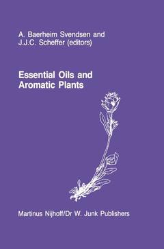 Couverture de l’ouvrage Essential Oils and Aromatic Plants