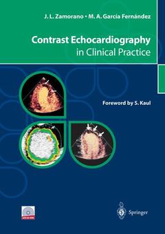 Couverture de l’ouvrage Contrast Echocardiography in Clinical Practice